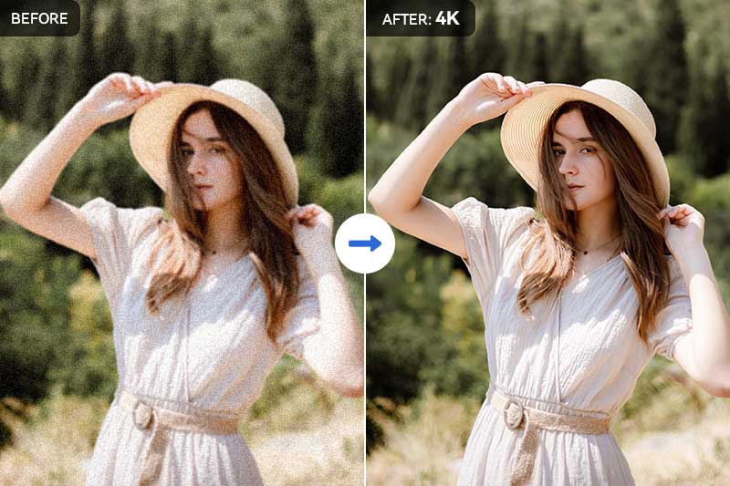 写真を高画質化する方法、オンラインで画像を4Kに変換「無料サイト」