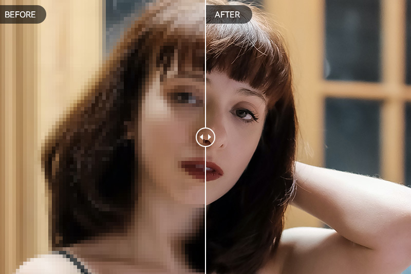 写真のモザイクを消すアプリAVCLabs Photo Enhancer AI